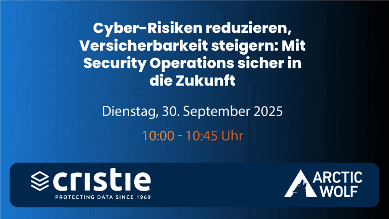 Arctic Wolf SOC Webinar | Cristie Data