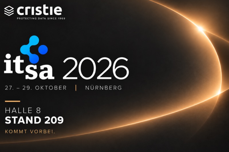 Cristie Data auf der it-sa 2026 in Nürnberg